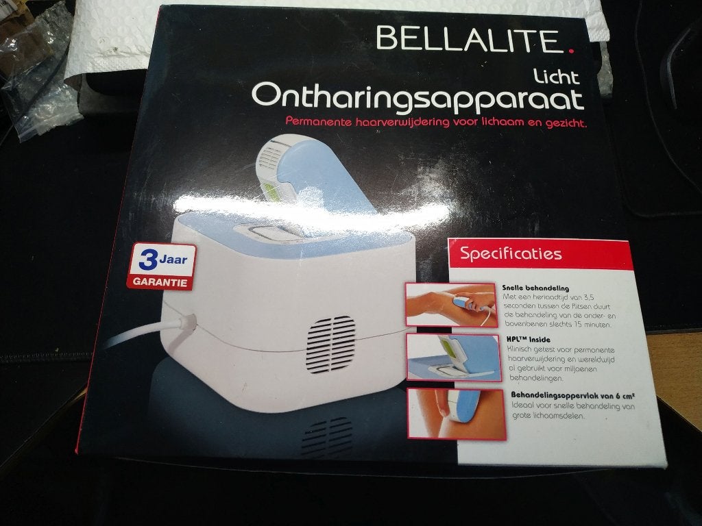 BELLALITE. Licht Ontharingsapparaat, Ophalen of Verzenden, Nieuw, Overige typen