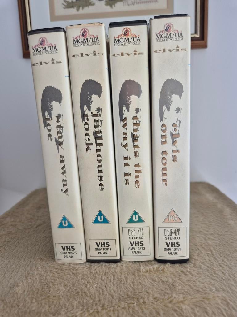 Zeldzame Elvis Presley Hi-Fi VHS Collectie (MGM 1989), Cd's en Dvd's, Ophalen of Verzenden