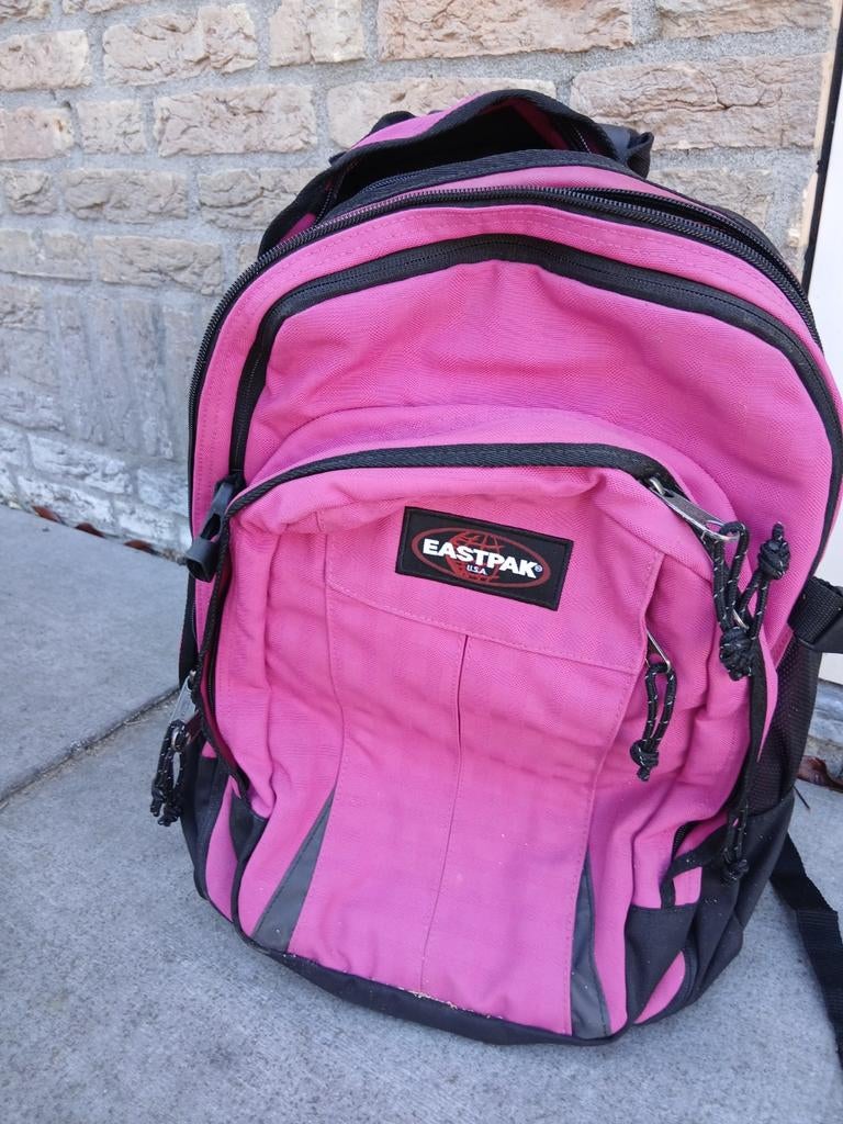 Eastpak Rugzak, Sieraden, Tassen en Uiterlijk, Tassen | Schooltassen, Ophalen, Rugtas, 40 tot 50 cm, Roze