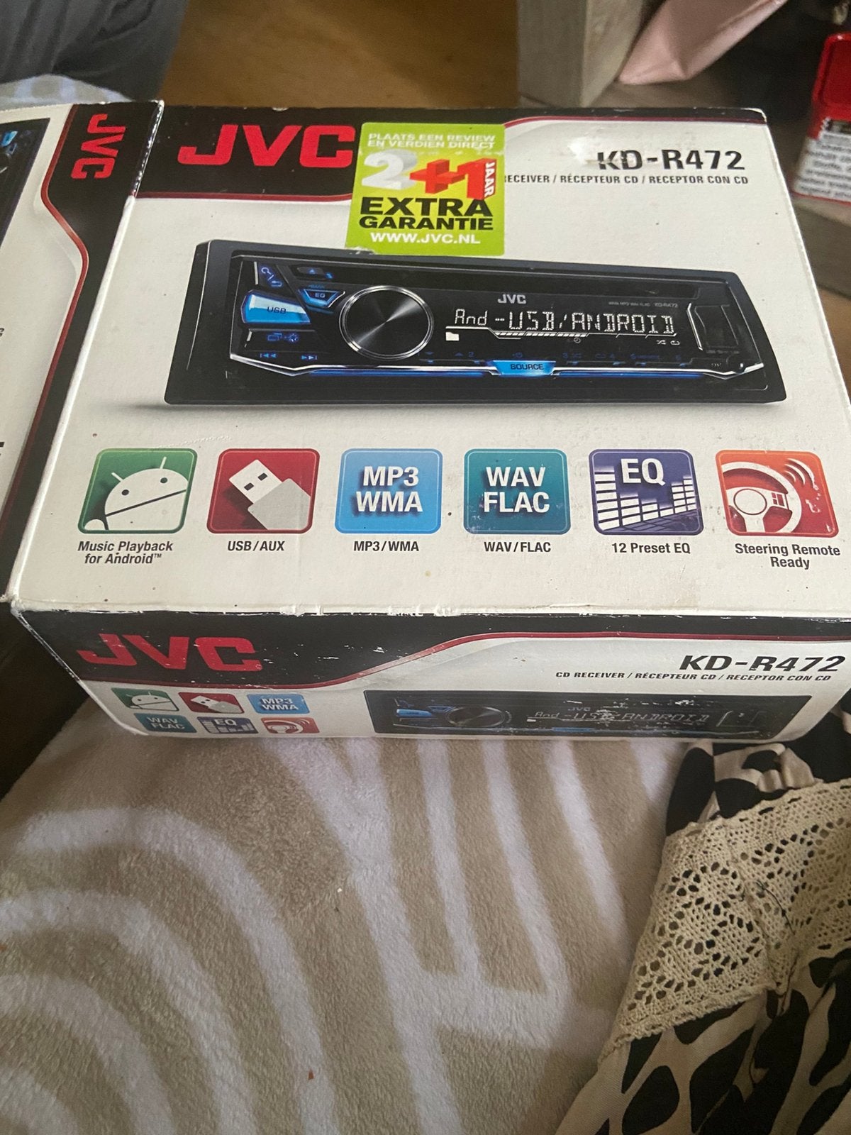 JVC KD-R472, Ophalen of Verzenden, Nieuw