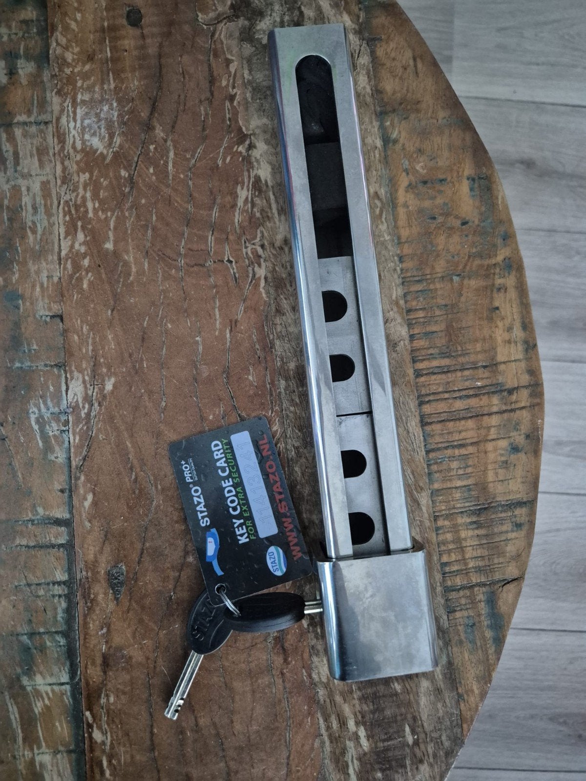Stazo Spindle Lock Buitenboordmotorslot, Ophalen of Verzenden, Zo goed als nieuw, Overige typen