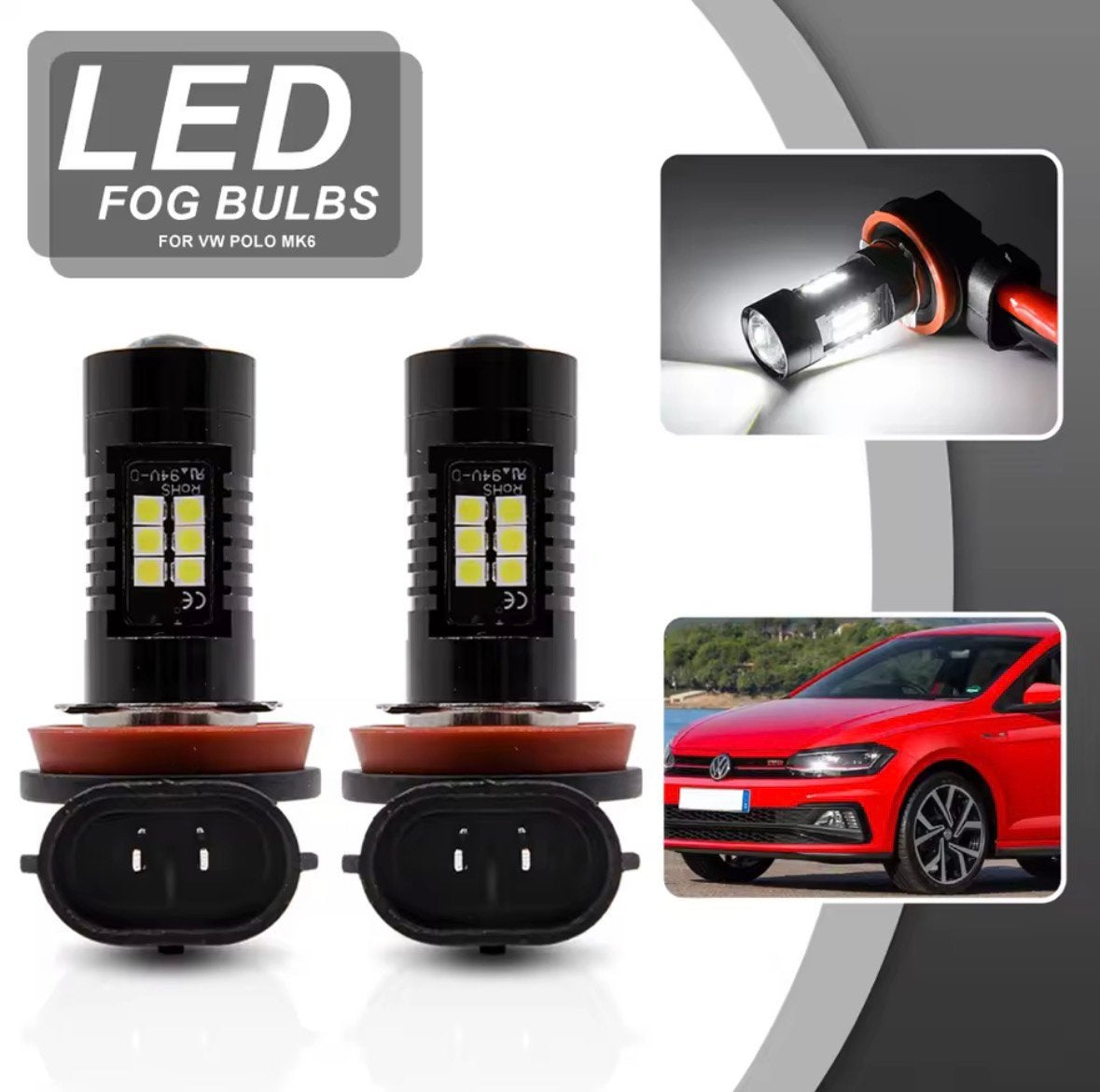 Mist lamp vw polo, Ophalen