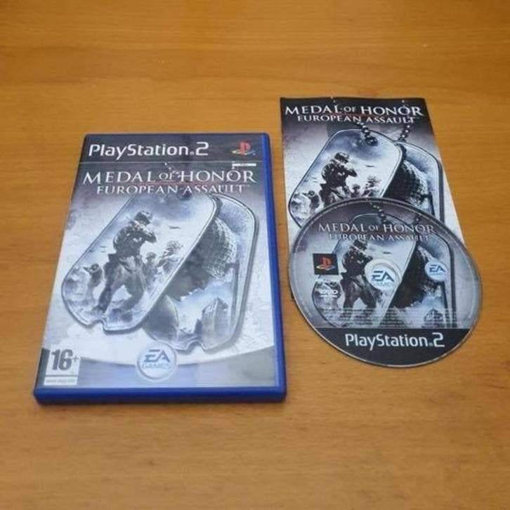 PS2 | Medal Of Honor EUROPEAN ASSAULT, Gebruikt, Shooter, 1 speler, Ophalen of Verzenden