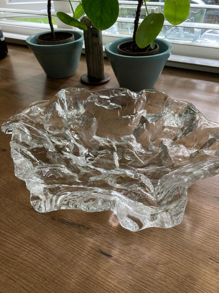 Walther Glas 'Fossil Bowl' door Jolanda Prinsen, Ophalen of Verzenden