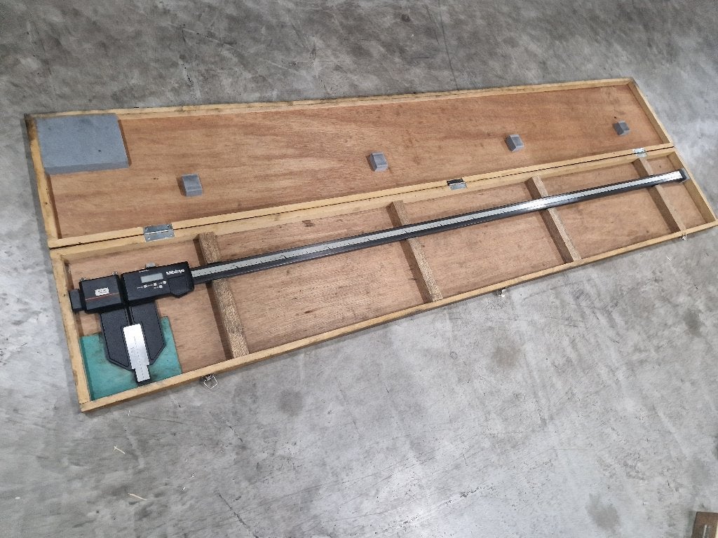 Digitale schuifmaat 0-1500mm Mitutoyo incl. opbergkist., Ophalen, Zo goed als nieuw