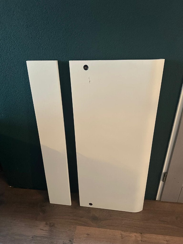 Auping Auronde hoofdbord / achterwand 120 cm – wit, Ophalen, Gebruikt, Wit, Twijfelaar