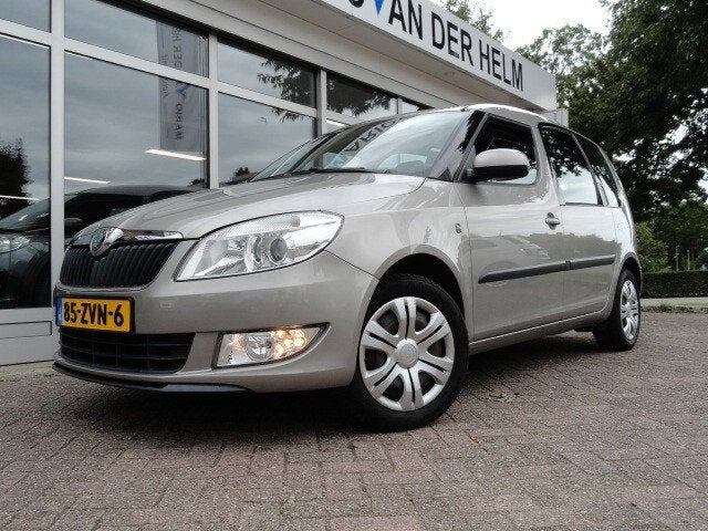 Skoda Roomster 1.2 TSI Ambition Airco, Auto's, Voorwielaandrijving, Euro 5, Gebruikt, Zwart
