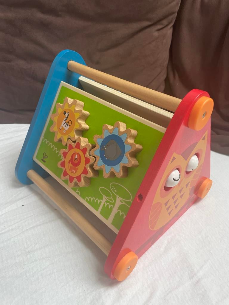 Hape activiteitenkubus zo goed als nieuw, Kinderen en Baby's, Speelgoed | Babyspeelgoed, Zo goed als nieuw, Overige typen, Ophalen of Verzenden