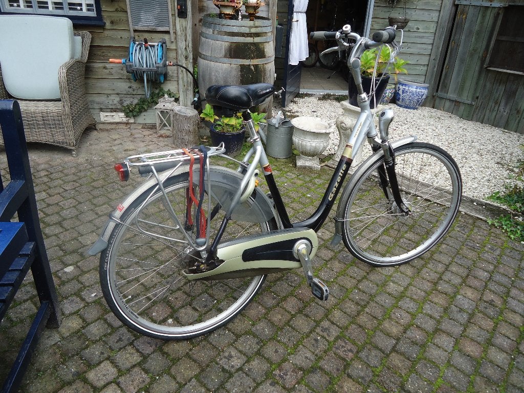 Gazelle 28'' met Nexus7 versnellingen, Ophalen, Versnellingen, Gazelle, Trommelrem