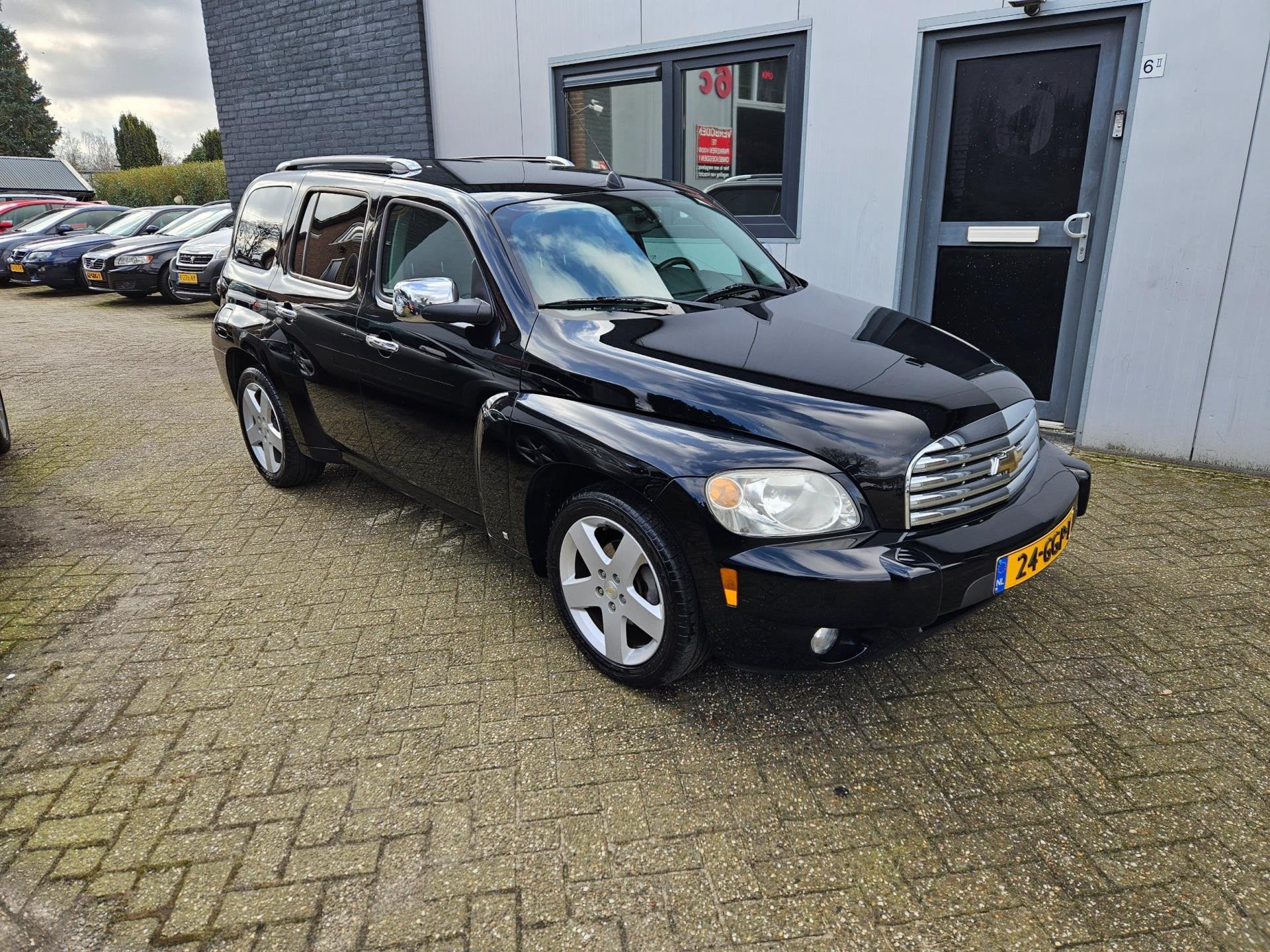 Chevrolet HHR 2.4 LT Airco / Navi / Leer / Stoelverwarming, Voorwielaandrijving, Gebruikt, 4 cilinders, Zwart