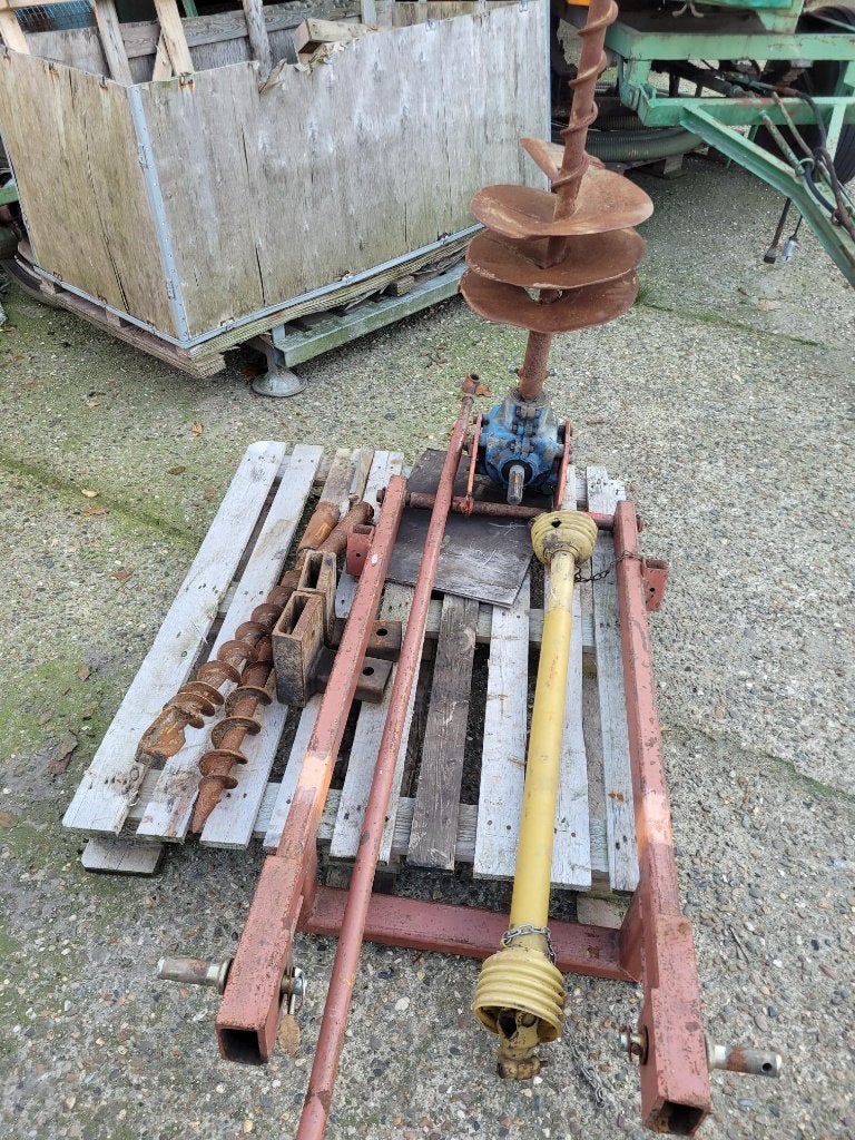 Palenboor op aftakas, Tuin en Terras, Hand-tuingereedschap, Ophalen, Gebruikt, Overige soorten