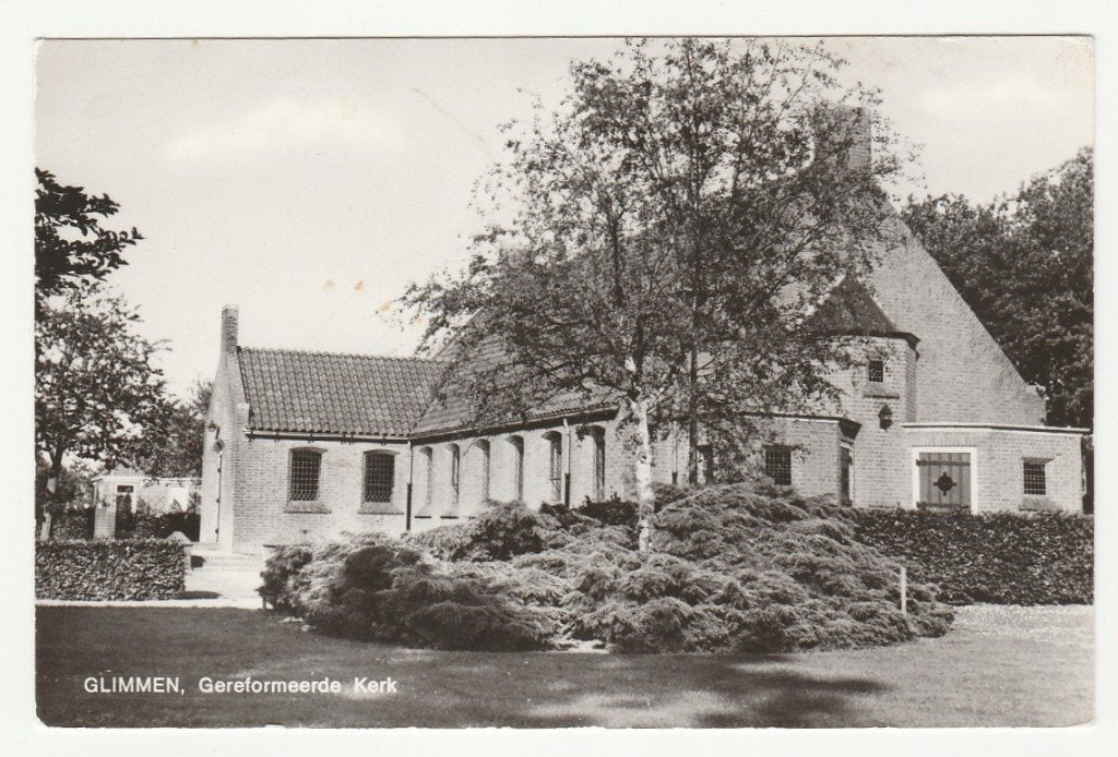Glimmen (bij Haren en Groningen) - Gereformeerde Kerk, Ophalen of Verzenden, 1960 tot 1980, Ongelopen, Groningen