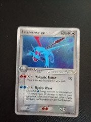 Salamence ex 96/106 Holo Rare Pokémon Kaart, Ophalen of Verzenden, Gebruikt, Losse kaart, Foil