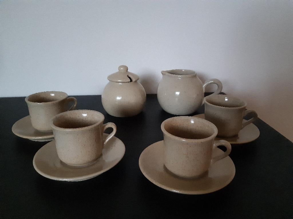 Espresso servies, Ophalen of Verzenden, Zo goed als nieuw, Overige stijlen, Kop(pen) en/of Schotel(s)