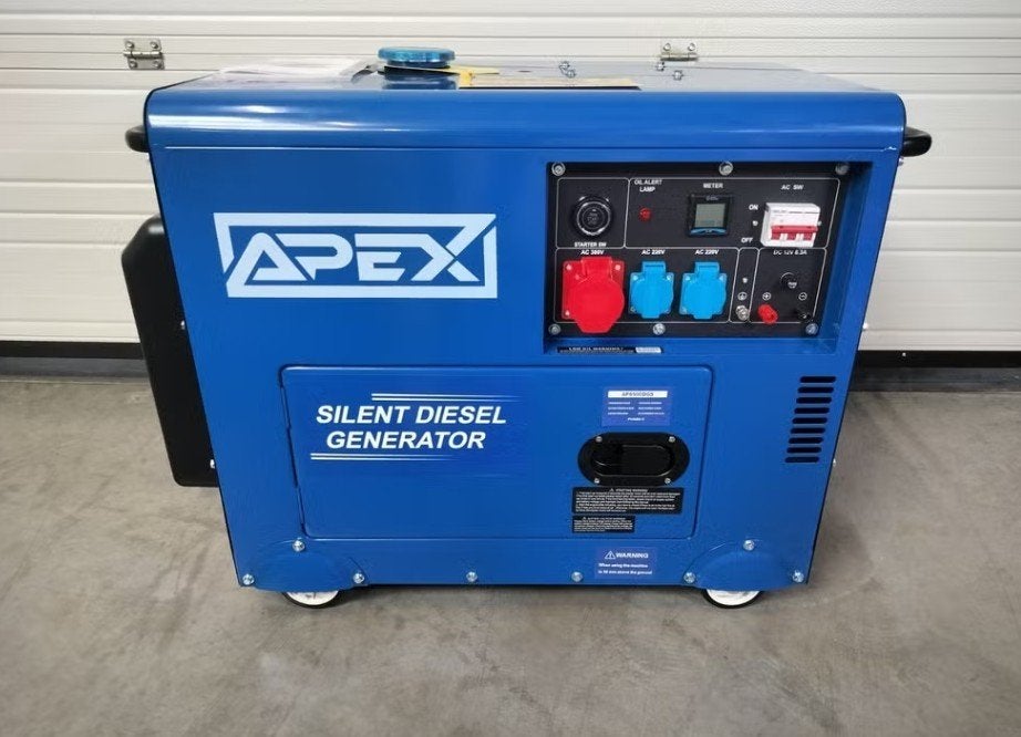 Apex 6.5KW diesel aggregaat -elektrische start.Top kwaliteit, Ophalen, Nieuw