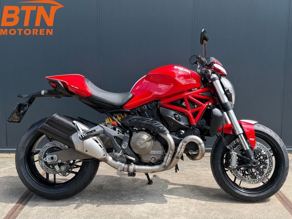 Ducati Monster 821 Stripe (bj 2015) Origineel NL 1 eig Deale, Motoren, DUCATI, 2 cilinders, Motorrijbewijs A, Bedrijf