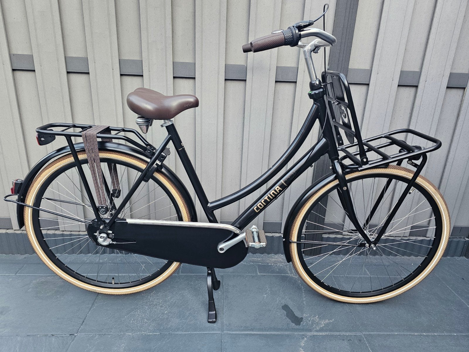 Cortina U4 Jet Black Matt Frame 57 cm in zeer goede staat, Fietsen en Brommers, 56 cm of meer, Ophalen of Verzenden, Zo goed als nieuw