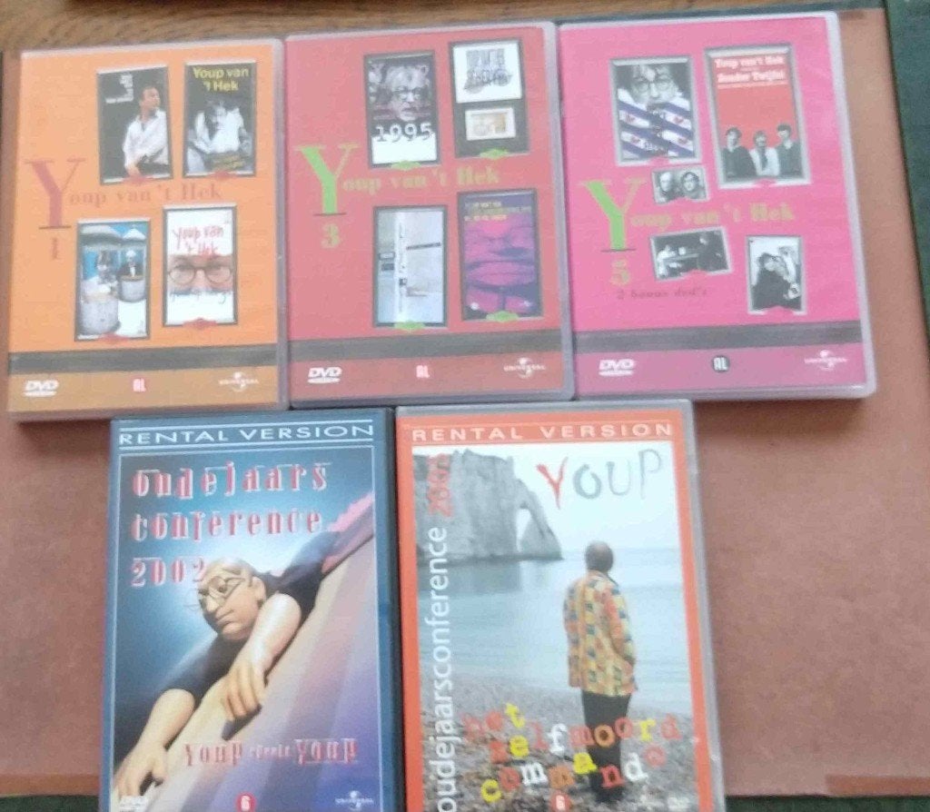Youp van 't Hek CD 's DVD 's, Alle leeftijden, Ophalen of Verzenden, Zo goed als nieuw, Stand-up of Theatershow