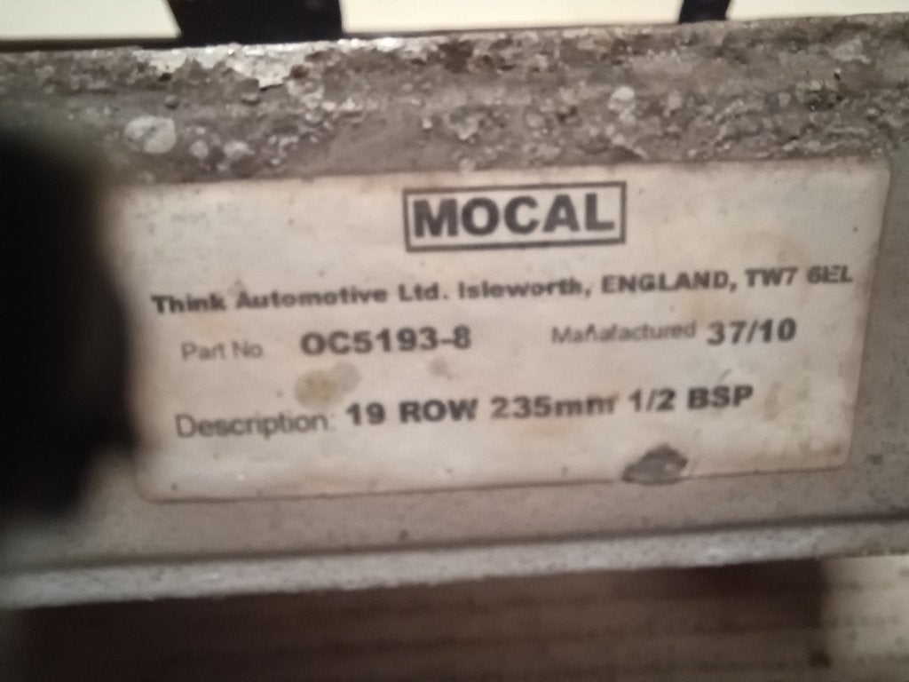 Olie koeler set, Auto-onderdelen, Motor en Toebehoren, Ophalen of Verzenden, Gebruikt, Universele onderdelen