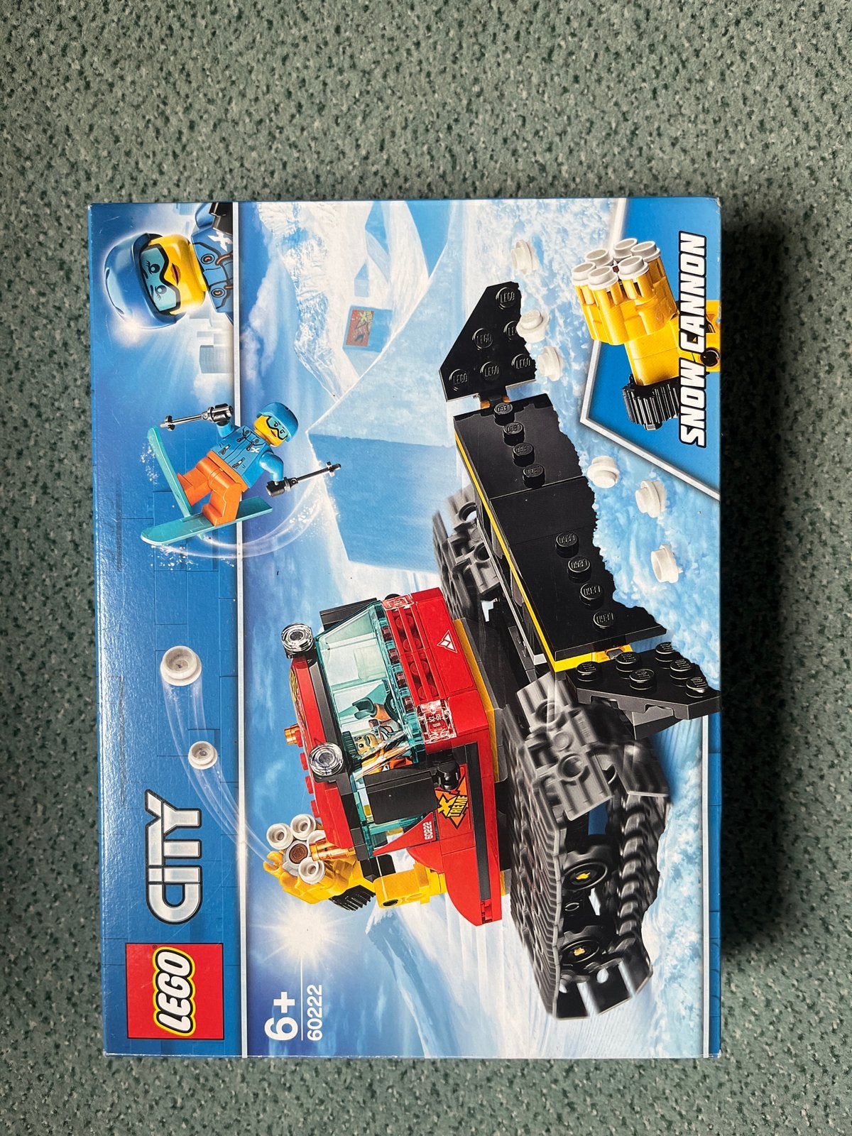 Lego City 60222 Snow Groomer - Zo goed als nieuw, City, Lego, Ophalen of Verzenden, Zo goed als nieuw