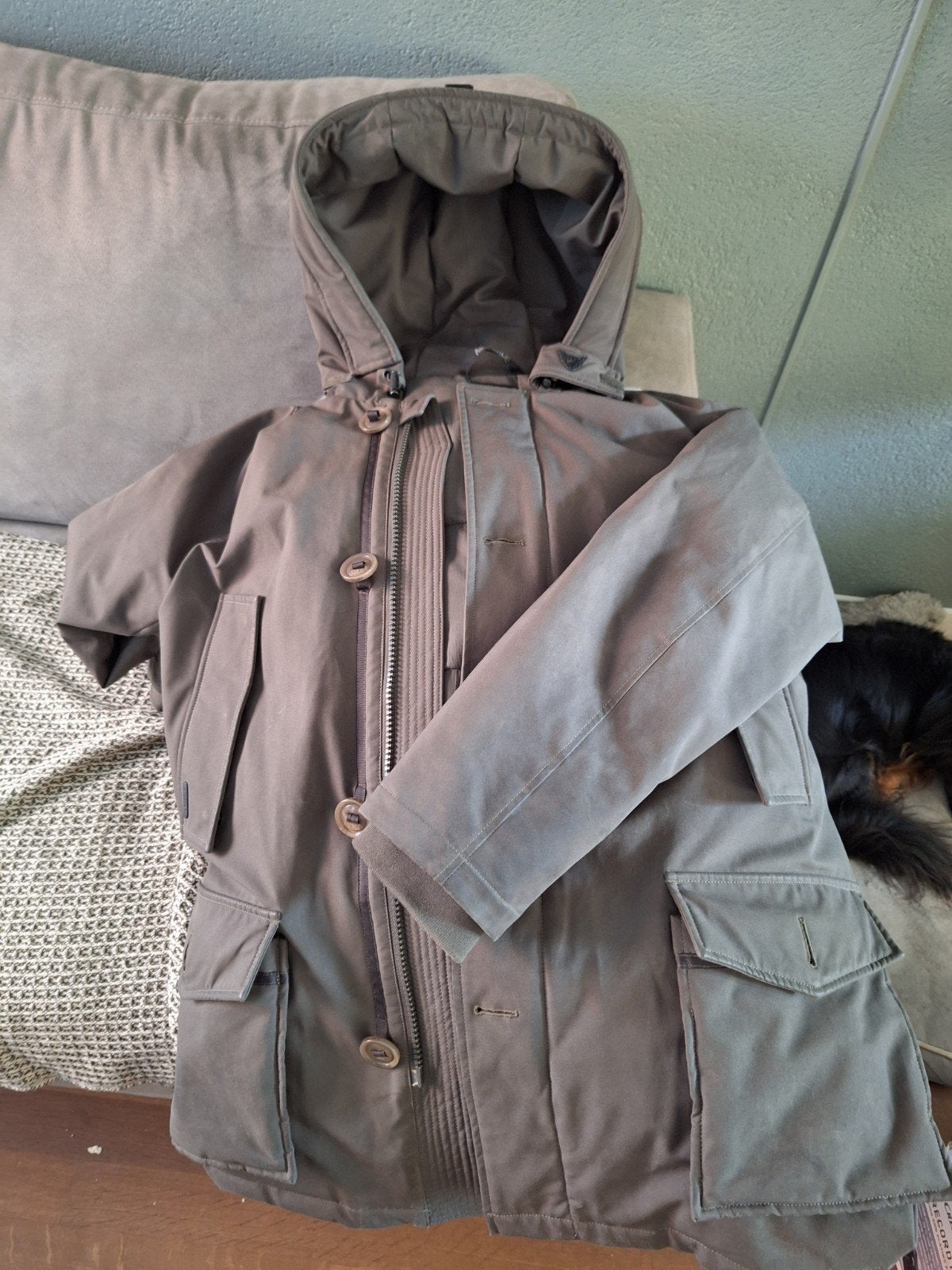 Airforce jas in nieuwstaat, maat M, Kleding | Heren, Ophalen, Zo goed als nieuw, Maat 48/50 (M), Airforce