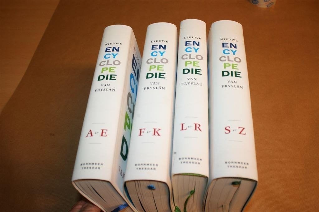 Nieuwe Encyclopedie Fryslân — 4 Delen Compleet, 3151 Pag., Ophalen of Verzenden, Zo goed als nieuw