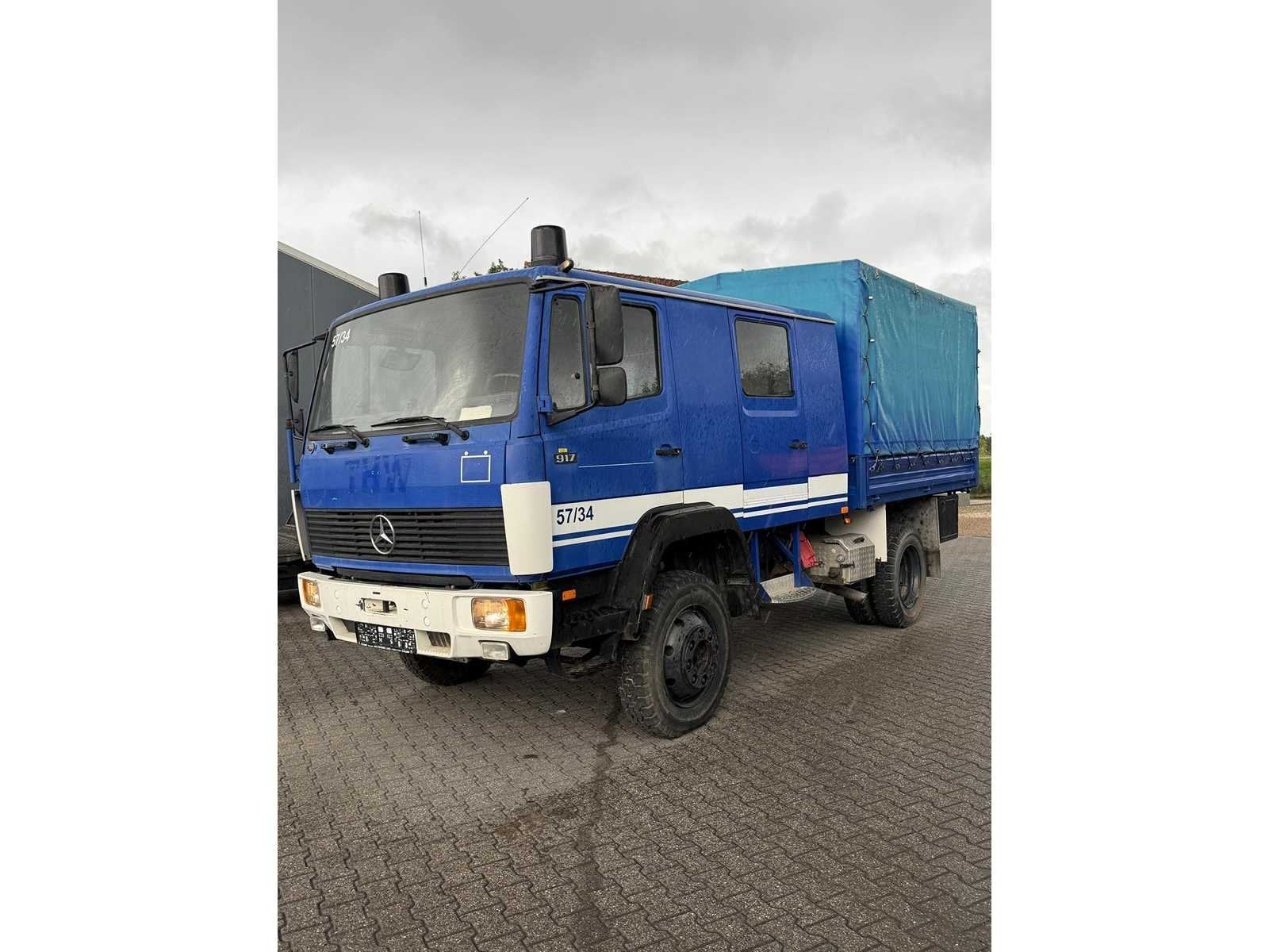 Mercedes - 917 AF - Vrachtwagen, Auto's, Overige brandstoffen, Mercedes-Benz, Bedrijf, Te koop
