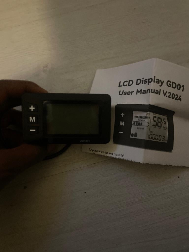 Waterproof display LCD GD01, Fietsen en Brommers, Ophalen, Nieuw