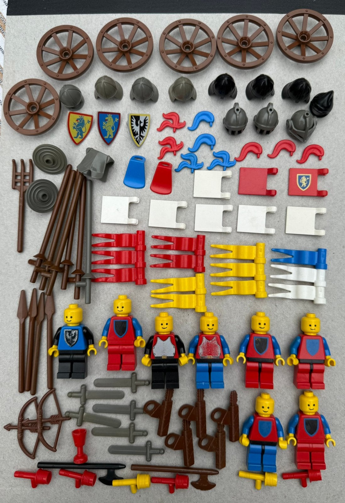 Lego classic castle Ridders mini figuren, Gebruikt, Lego, Ophalen of Verzenden, Minifiguur
