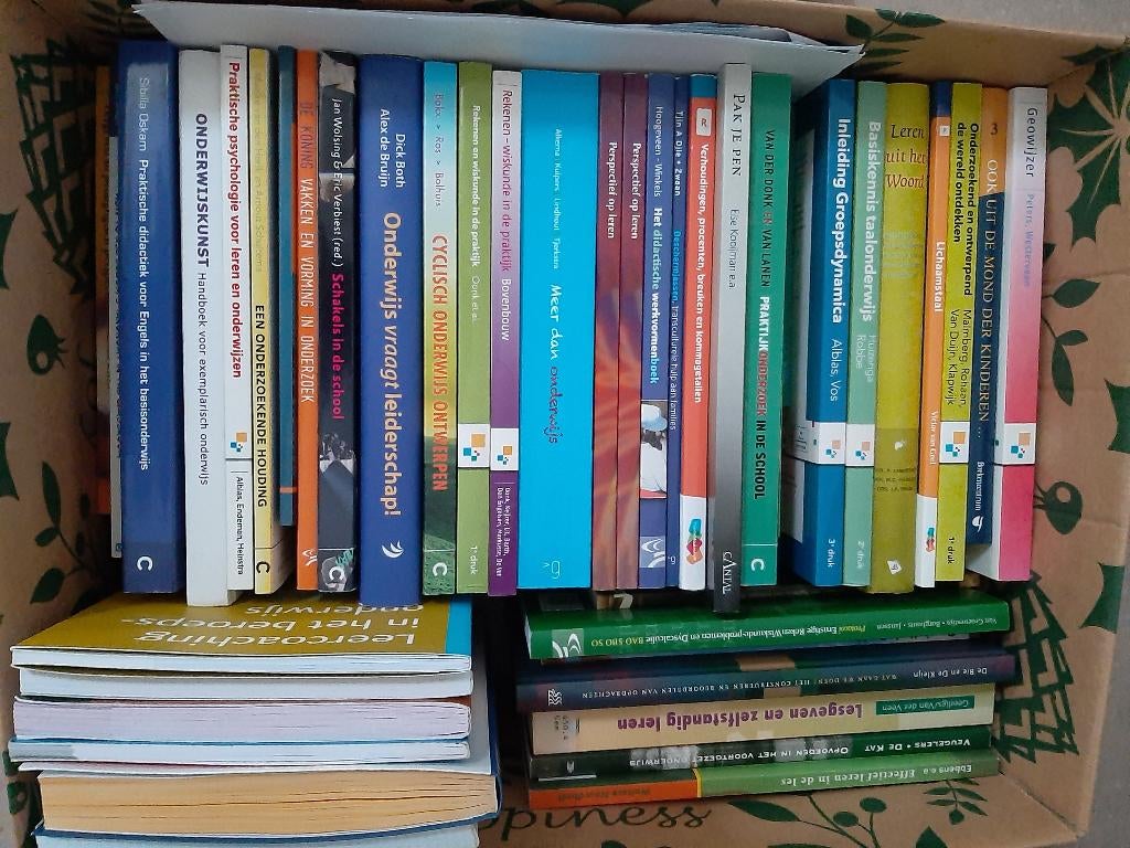 Diverse studieboeken, PABO en rekenen, Boeken, Ophalen, Alpha, Zo goed als nieuw, HBO