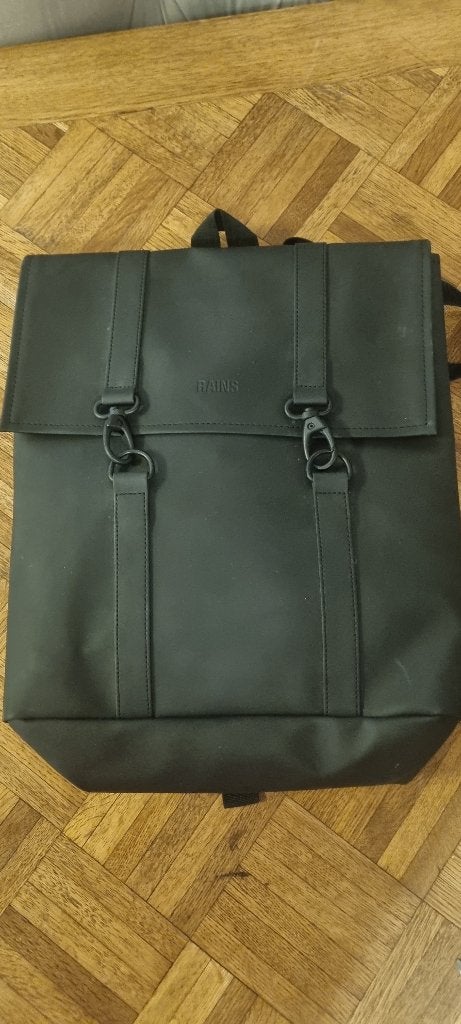 Rains MSN rugtas nieuw zwart, Sieraden, Tassen en Uiterlijk, Tassen | Rugtassen, Overige merken, 25 tot 40 cm, Nieuw, Ophalen of Verzenden