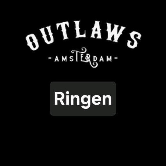 concert maak je outfit af met een outlaws ring, Eén persoon, Hard Rock of Metal