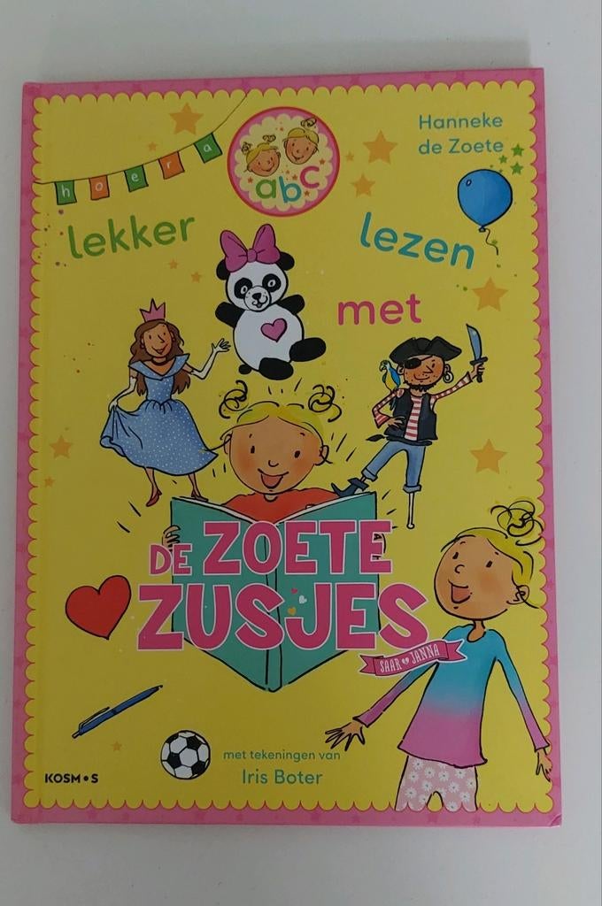 Hanneke de Zoete - Lekker lezen met de Zoete Zusjes, Boeken, Fictie algemeen, Ophalen of Verzenden, Zo goed als nieuw, Hanneke de Zoete