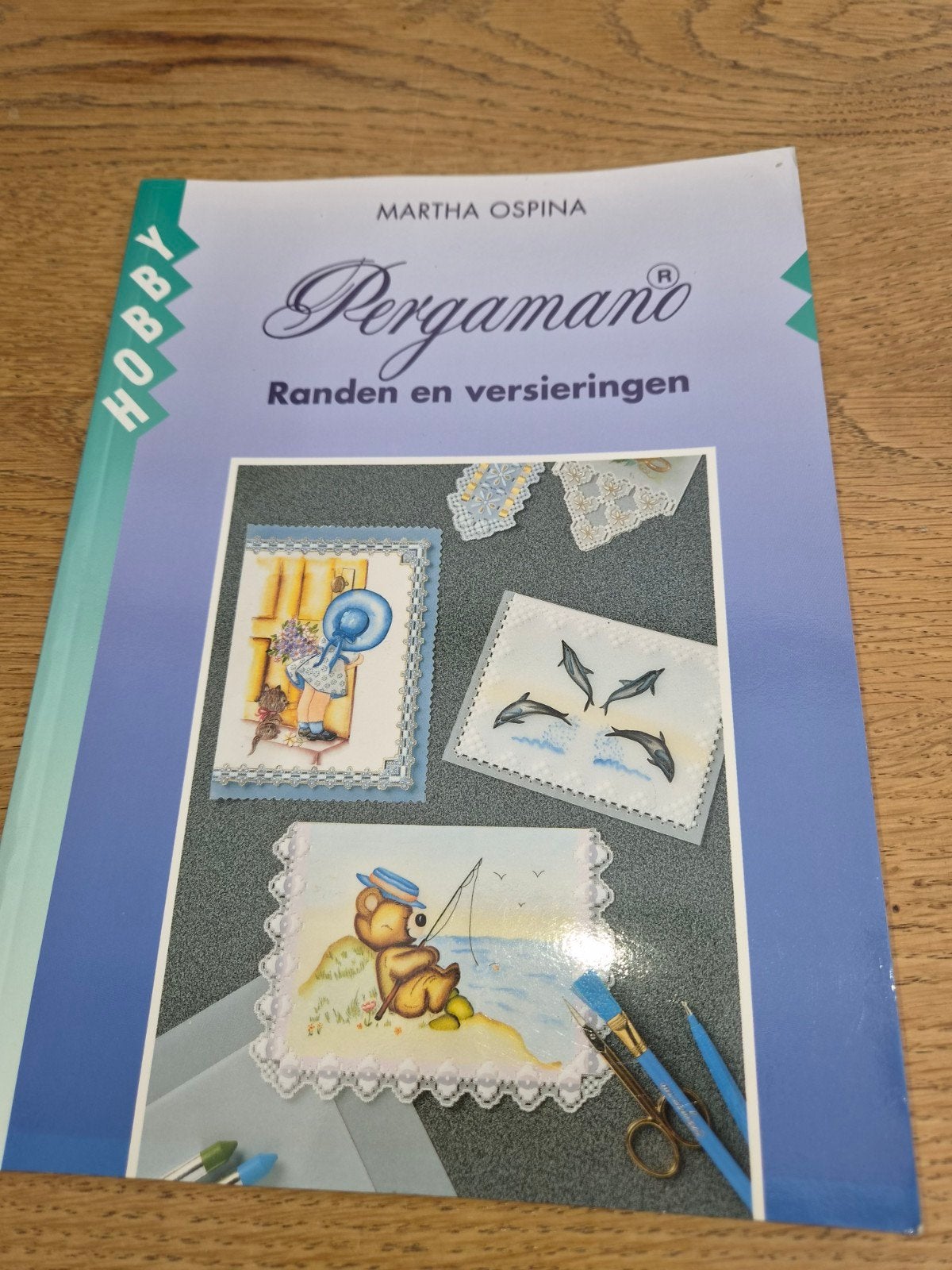 Pergamano Hobbyboek: Randen en Versieringen, Overige thema's, Meerkleurig, Ophalen of Verzenden, Zo goed als nieuw