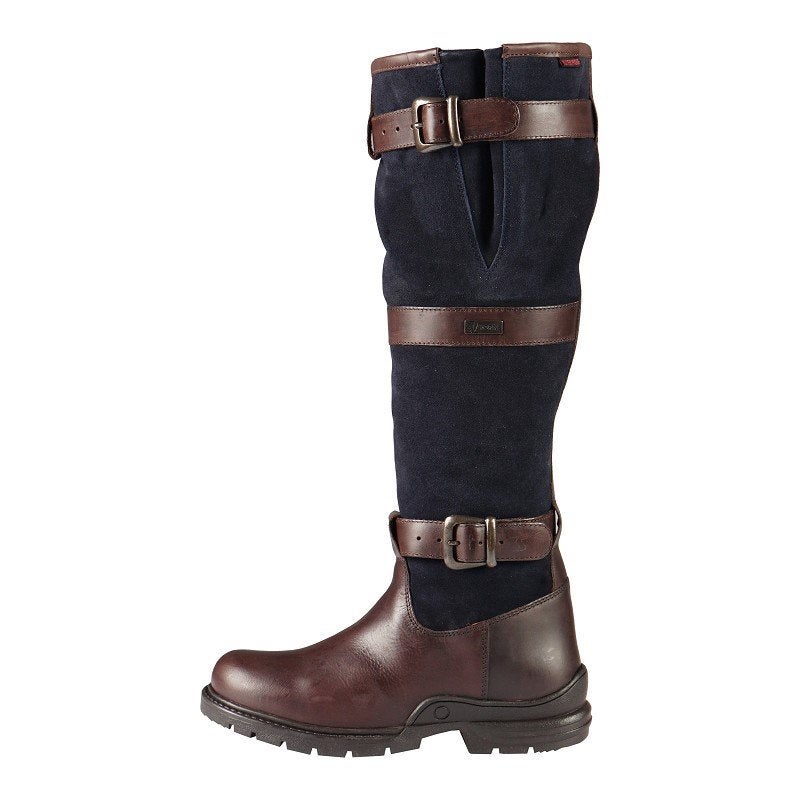 Horka Highlander Gevoerde Leren Outdoorlaarzen Blauw 36-46