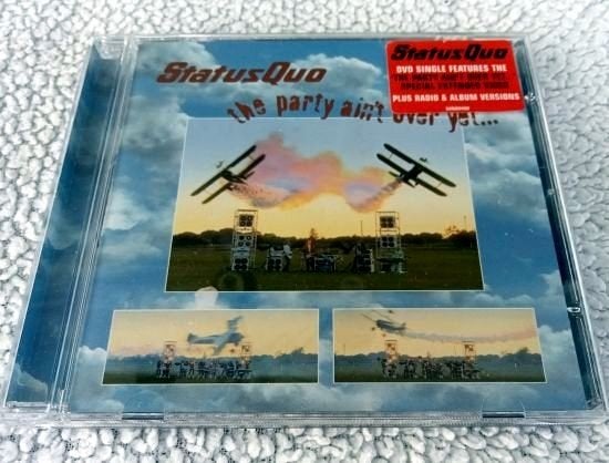 Status Quo: the party ain't over yet. (CD-DVD single), Ophalen of Verzenden, Zo goed als nieuw