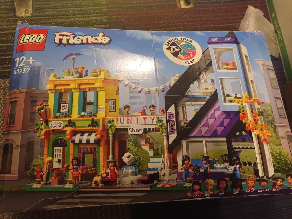 Lego Friends 41732 Downtown Flower and Design Stores Nieuw, Ophalen of Verzenden, Nieuw