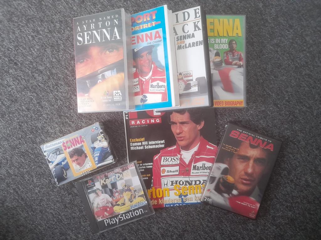 Ayrton Senna verzameling, Ophalen of Verzenden