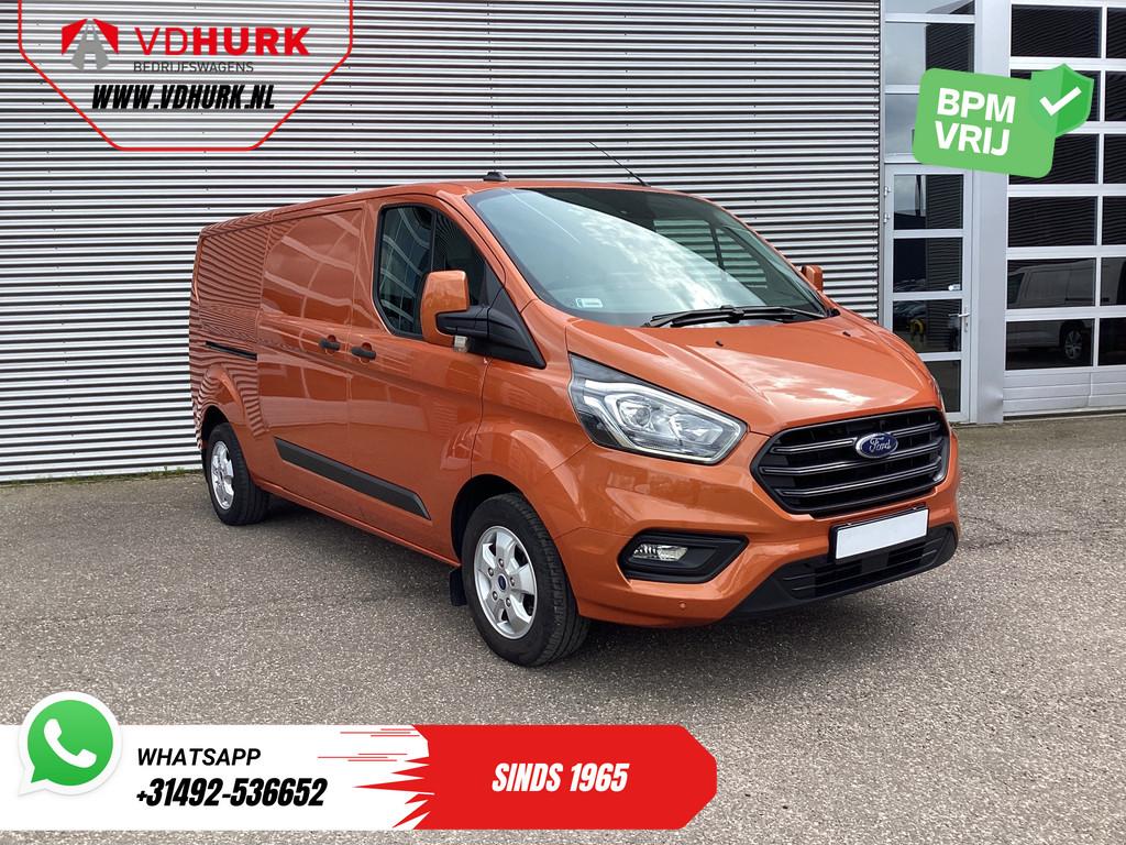Ford Transit Custom 2.0 TDCI 170 pk Aut. L2 Frontlip/ Spoile, Auto's, Bestelauto's, USB, Origineel Nederlands, Bedrijf, Diesel