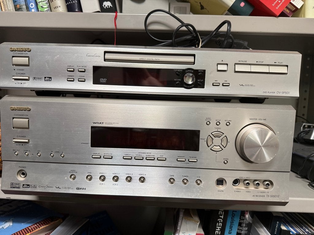 Onkyo set Receiver en CD speler, Ophalen, Gebruikt, Overige merken