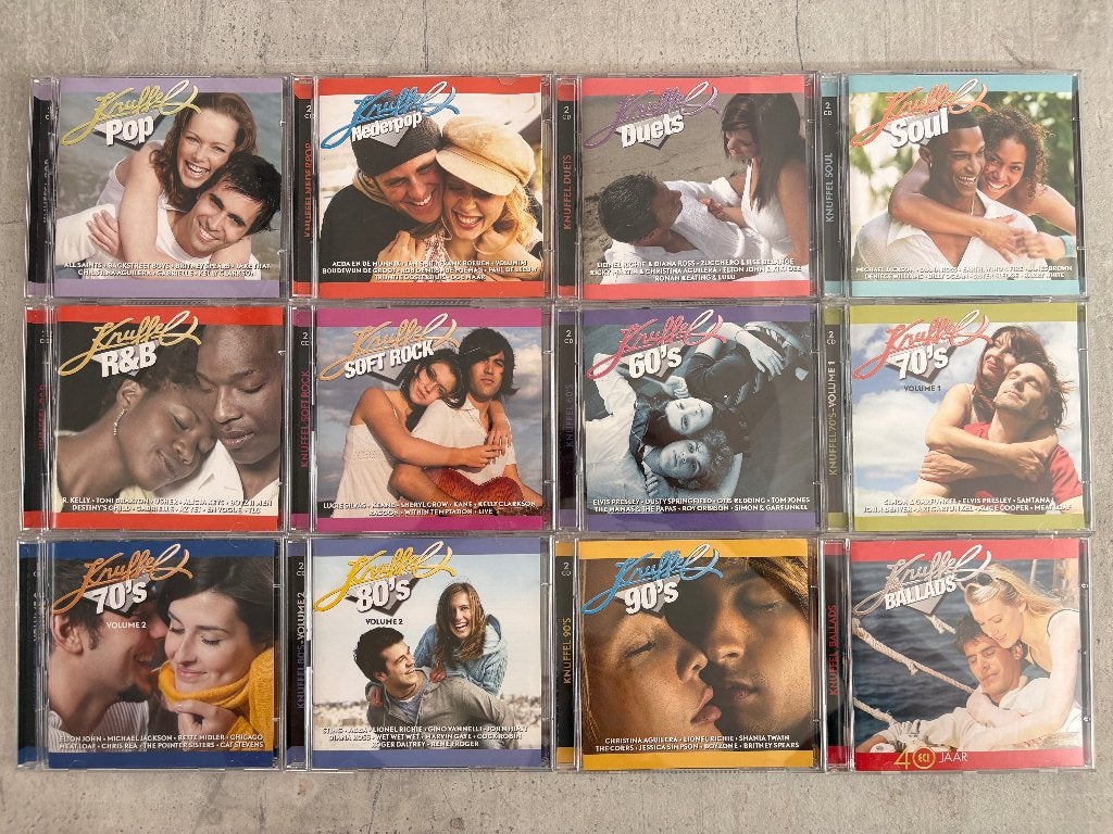 Knuffel CD's 12x, Ophalen of Verzenden, Zo goed als nieuw, Pop