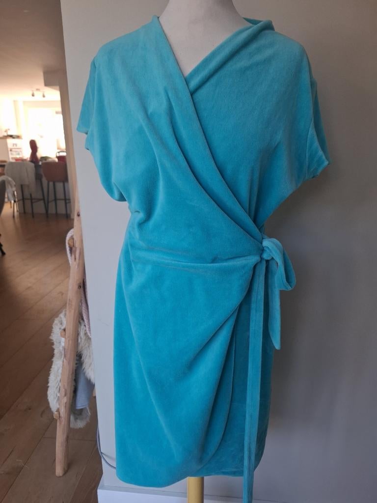 Nicky Iris Velours Jurk Jurkje, Overige kleuren, Ophalen of Verzenden, Nicky Iris, Gedragen
