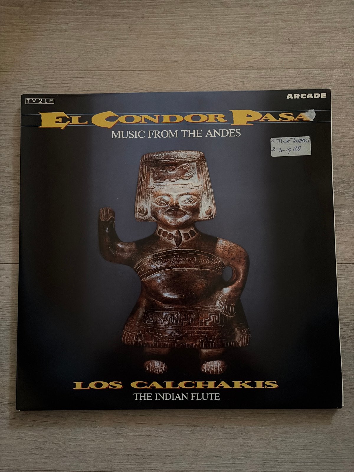 El Condor Pasa - Music from the Andes - Los Calchakis LP, Gebruikt, Ophalen of Verzenden, Latijns-Amerikaans, 12 inch
