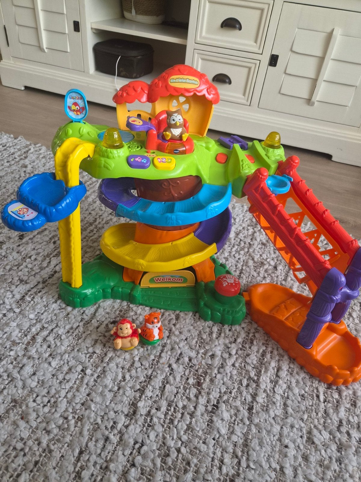 VTech Zoef Zoef Dieren Boomhuis Speelset, Ophalen of Verzenden, Overige typen, Met licht