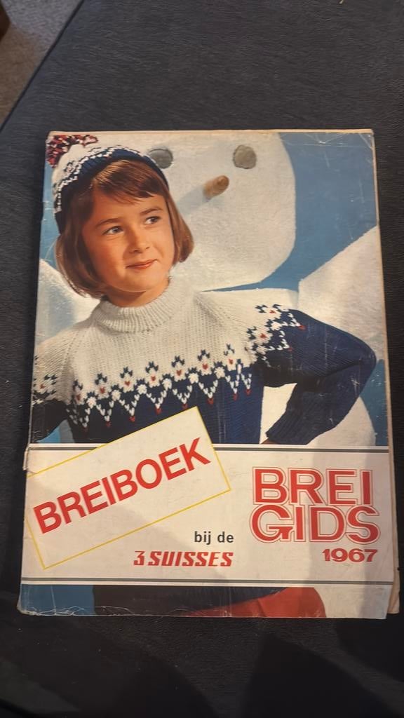 Breiboek 3 Suisses 1967, Ophalen of Verzenden, Gebruikt, Breien, Patroon of Boek