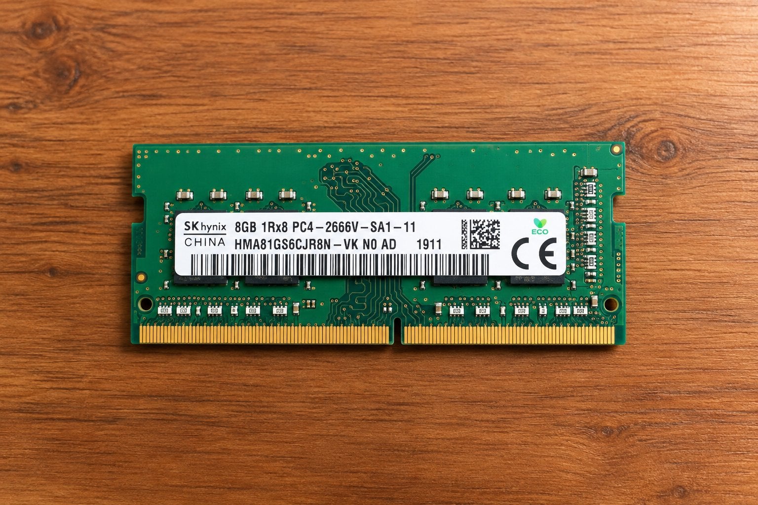 SK Hynix 8GB DDR4 2666MHz Laptop RAM | SODIMM, Computers en Software, DDR4, 8 GB, Ophalen of Verzenden, Zo goed als nieuw