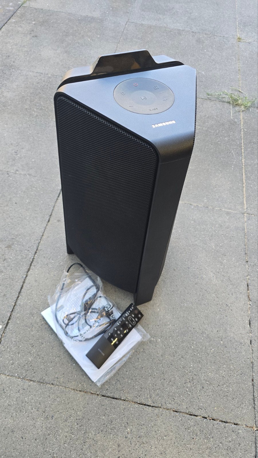 samsung mx t40 party speaker, Audio, Tv en Foto, Luidsprekers, Afstandsbediening, Ophalen, 120 tot 150 watt, Overige merken