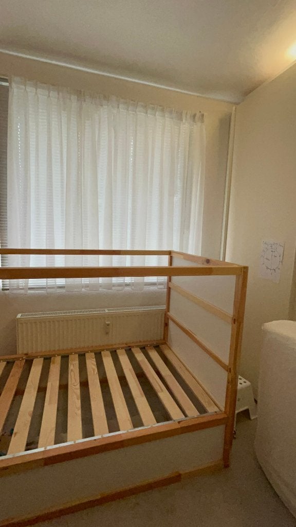 IKEA KURA omkeerbaar bed - Zo goed als nieuw, Modern, Scandinavisch, Kinderkamer, 90 cm, Eenpersoons, Wit
