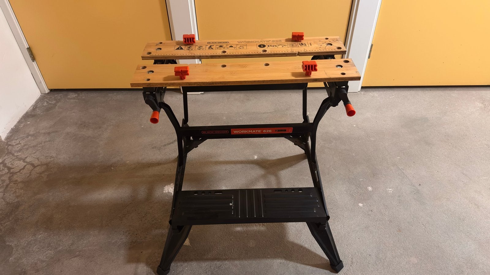 Black+Decker Workmate 626 Werkbank - Zo goed als nieuw, Doe-het-zelf en Verbouw, Ophalen, Zo goed als nieuw, 70 tot 120 cm, Bankschroef
