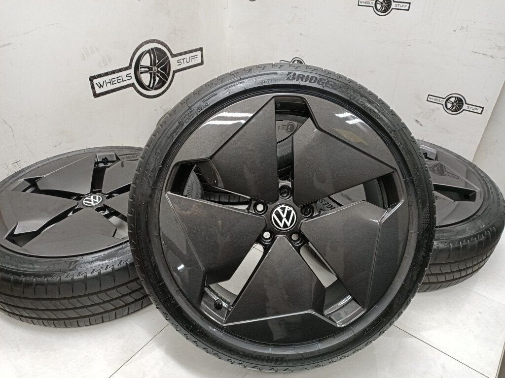 VW ID3 Sanya lichtmetaal velgen 20 5x112, Ophalen, Gebruikt, 20 inch, Banden en Velgen